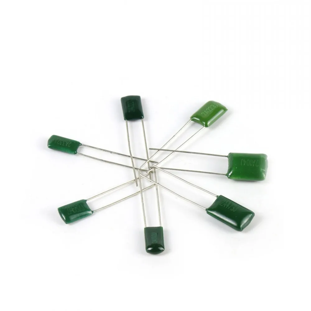 Polyesterfolienkondensator 100V 1nF 1,5nF 2,2nF 100nF 220nF 2A102J 2A152J 2A222J 2A392J 2A103J 2A473J 2A104J 2A154J 2A474J – Detail 6