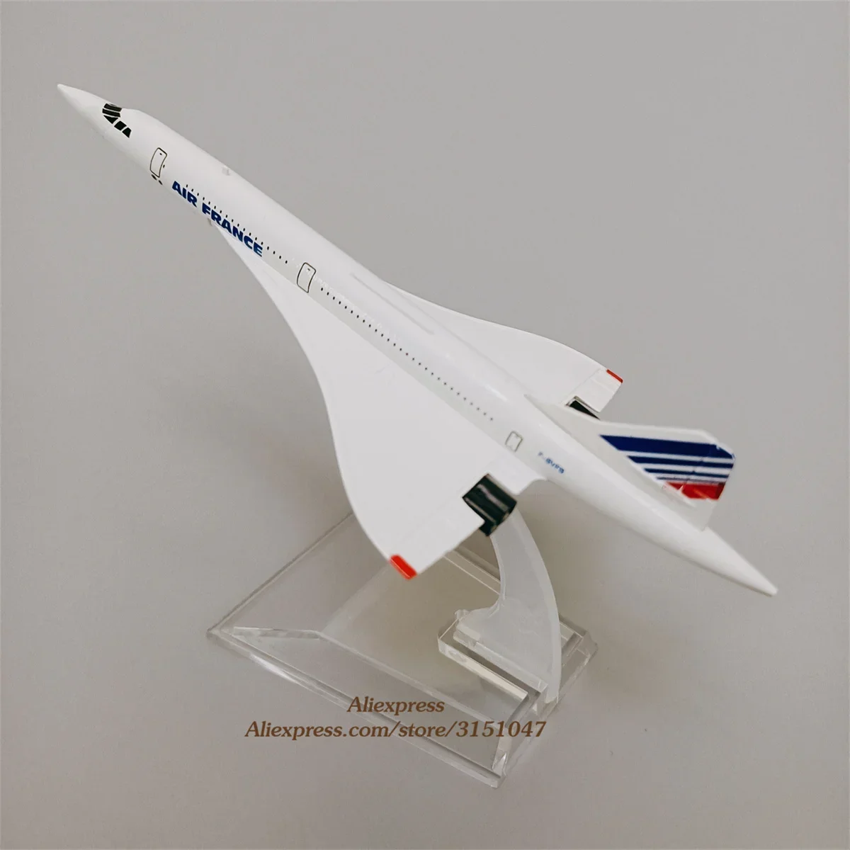 15.5cm Airplane Model Air France Concorde Costa Aircraft Model l 1:400 Scale Diecast Metal Alloy Air Plane Airplanes Mode Plane