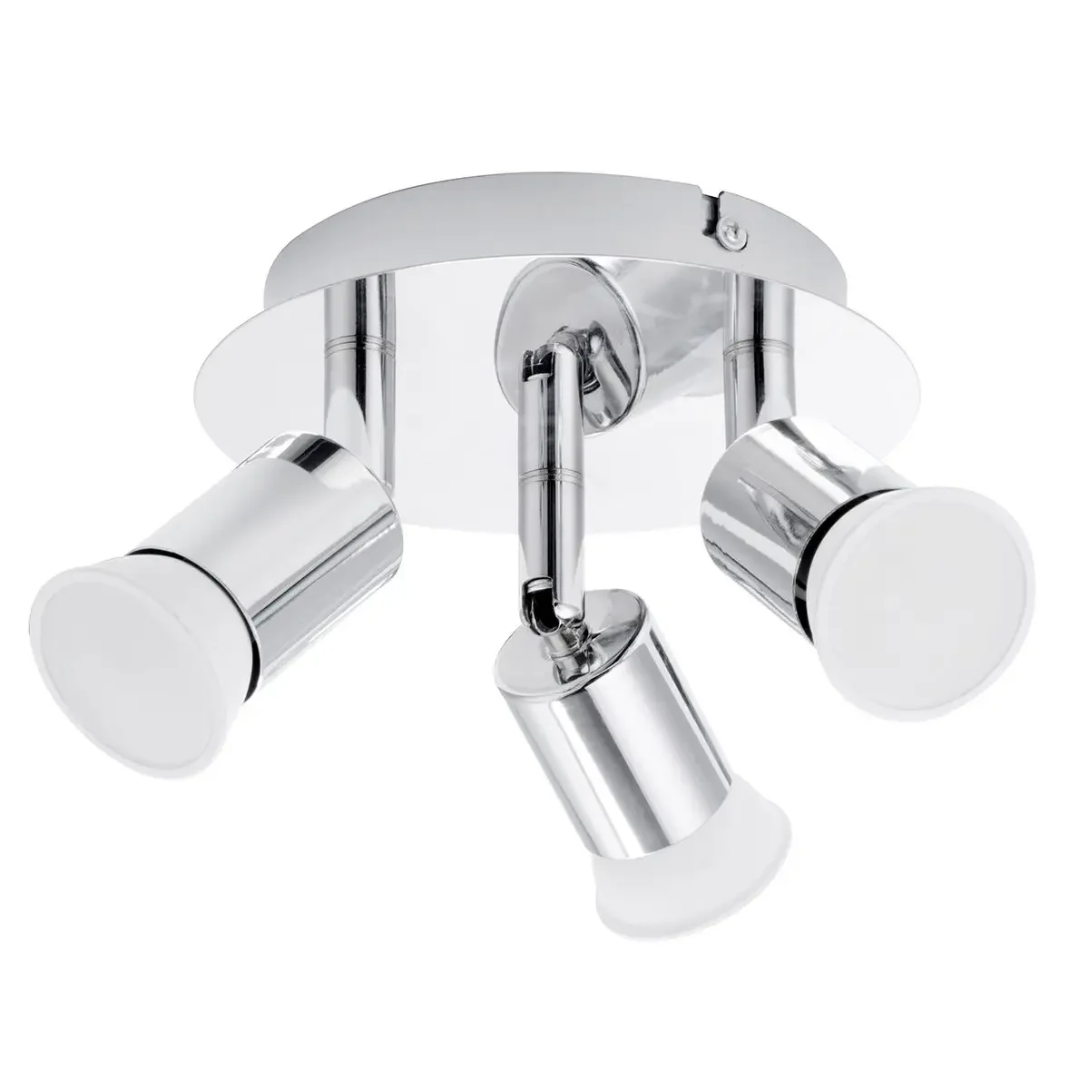 Simple Rotatable Multi-functional Three-head LED Track Spotlights Suitable For Home Indoor Balcony  And Kitchen Lighting