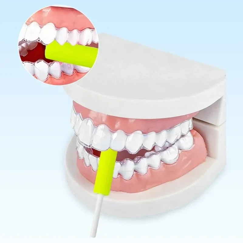 50Sets Multi-flavored Dental Invisible Braces Extractor Orthodontic Remove Aligner Dentist Orthodontic Hook Chewies Oral Care