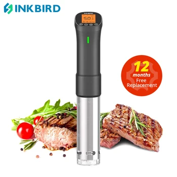INKBIRD ISV-200W Wi-Fi Culinária Sous Vide Fogão de Precisão Cozinha Lenta com Circulador de Imersão de 1000 W e Componentes de Aço Inoxidável