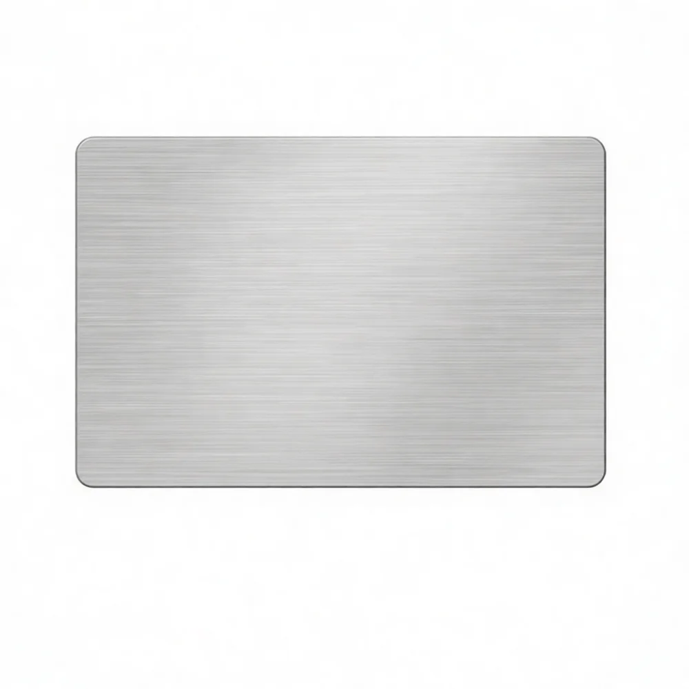 Tarjeta de Metal de Acero Inox - Industrial Laser Tag reseña y precio