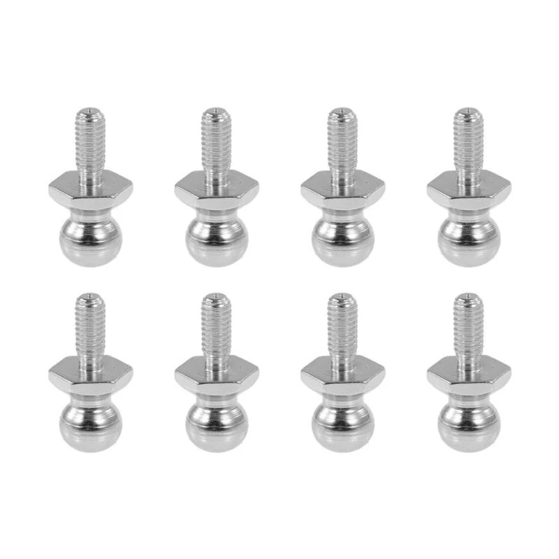 

8pcs Ball Head Screws Fix for Remote Control Car Drop Hitch