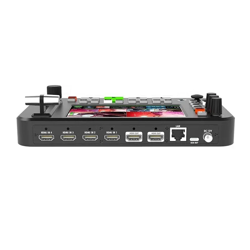 Hot Selling Yishi Technology Switcher NeoLIVE R2 Plus 5.5inch Four-Channel Live Streaming HD Video USB Encoder Plastic Guangdong