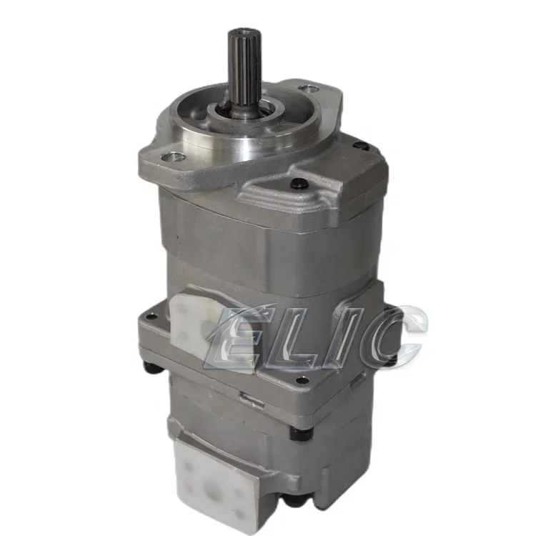 

WA180 Loader Pump Oil Gear Pump 705-51-20430 705-51-20070 Hydraulic Double Pilot Pump for Komatsu Replacement
