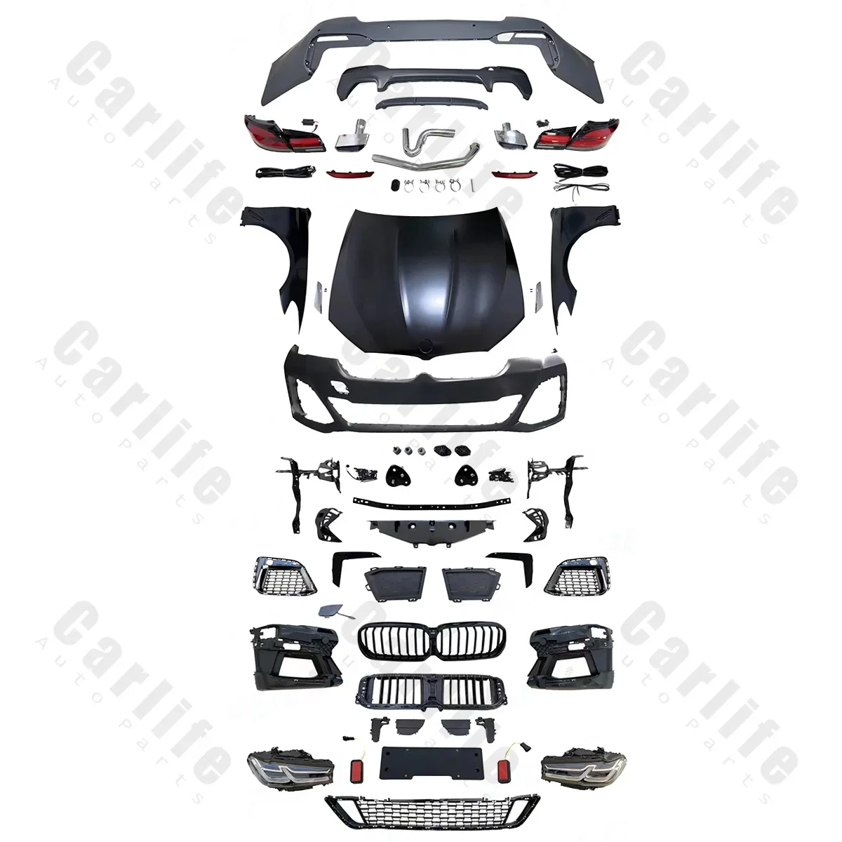 

Car Conversion Kit Car Bumpers Body Kit Used for BMW F10 2011-2017 Conversion G30 Lci Sport M Tech 2022 Model