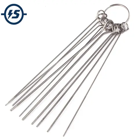 10 Stainless Steel PCB Needles IS