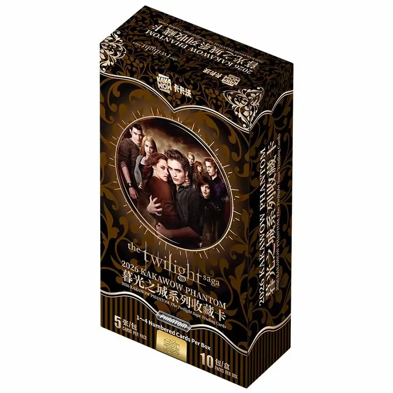 KAYOU New Harry Potter Wizarding Genuine 2026 Twilight Saga Collectible Cards Official Licensed Movie Peripheral Cards Gift Toys