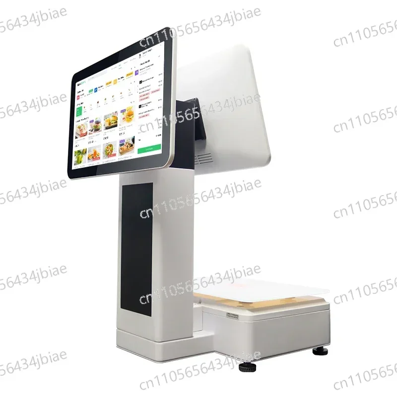 Cash Register Pos Machine For Sale 15.6 Inch Smart Dual Sides Pos Machine All In One Desktop