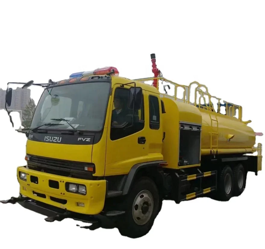 ISUZU  6x4  12000L Fire Engine Rescue Truck Fire Fighting Truck Rescue Equipment