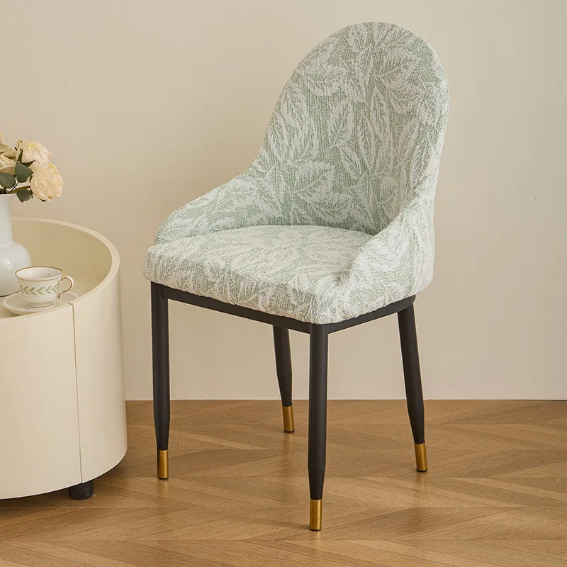 Premium Curved Chair Cover Thickened Non-Slip Decorative Chair Cover High-End Home Hotel Universal Dining Chair Protector