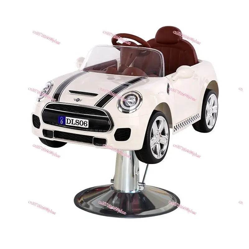 

Hairdressing Chair Children's Haircut Rotating Lift Chair Hair Salon Multi-functional Cartoon Car Baby Seat