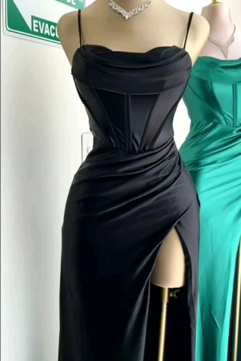 2026 Moderno Floral A-Line tul fuera del hombro vestido De fiesta De noche largo con hendidura Vestidos De Fiesta Elegantes