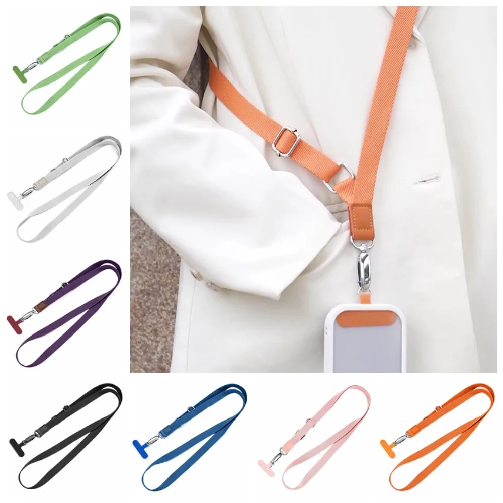 

Adjustable Crossbody Phone Strap Detachable Anti Lost Mobile Phone Lanyard High-end Long Phone Neck Straps Lanyard Patch