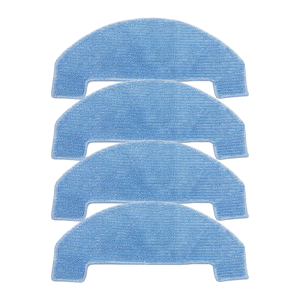 10/4PCS 세척 가능 재사용 가능한 걸레 천 세트 Ultenic T20-Pro 및 Honor S3 로봇 진공 청소기 용 마이크로 화이버 교체 패드