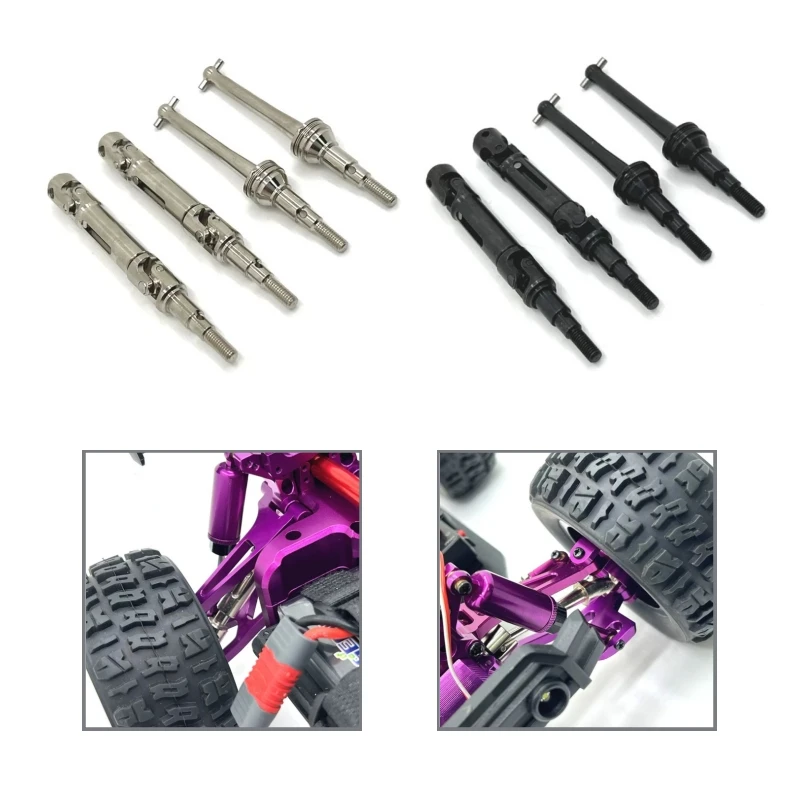 

MJX 1/14 14209 14210 Metal Front and Rear Transmission Shaft CVD For RC Car Upgrade Accessories