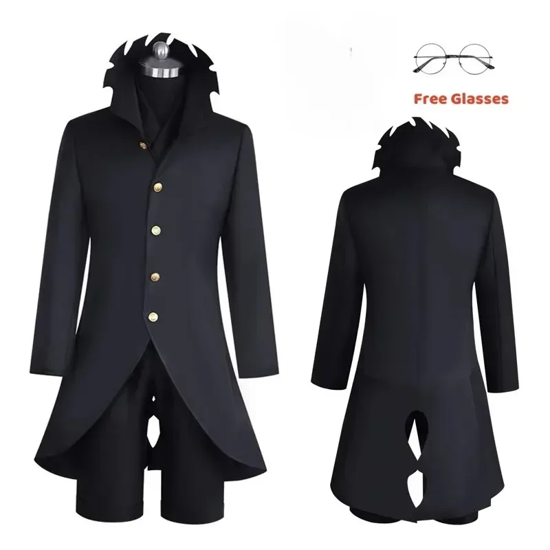 FC6Dandadan Okarun Ken Takakura Cosplay Costume Okarun Japanese Style School Uniform Black Jacket Gakuran Outfit Halloween @FC8！