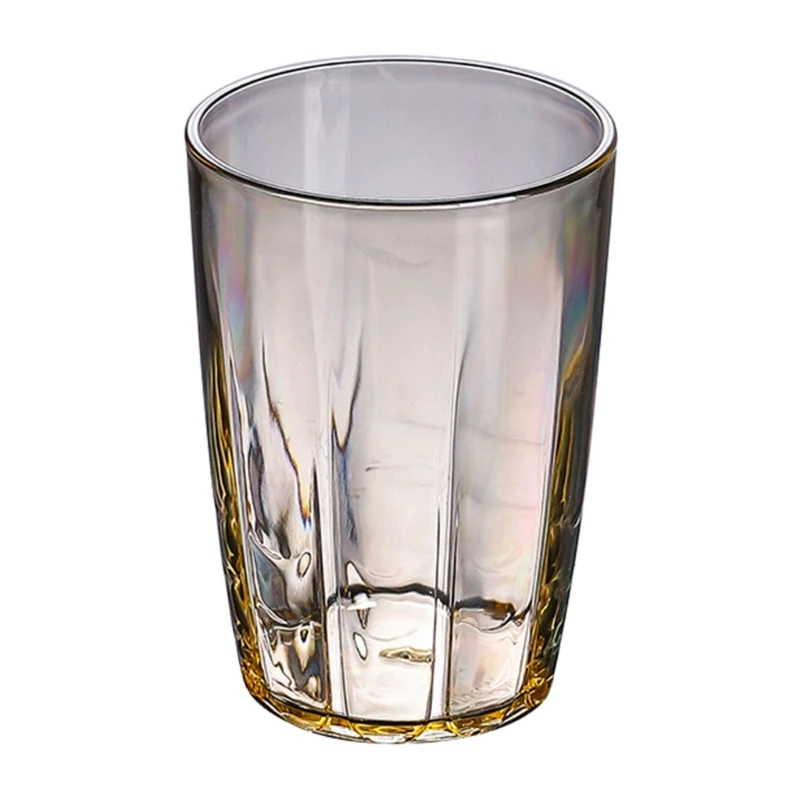 

410ml Drinking Glasses Reusable Water Tumblers Unbreakable Plastic Cups Shatterproof Juice Beer Cup Dishwasher Safe