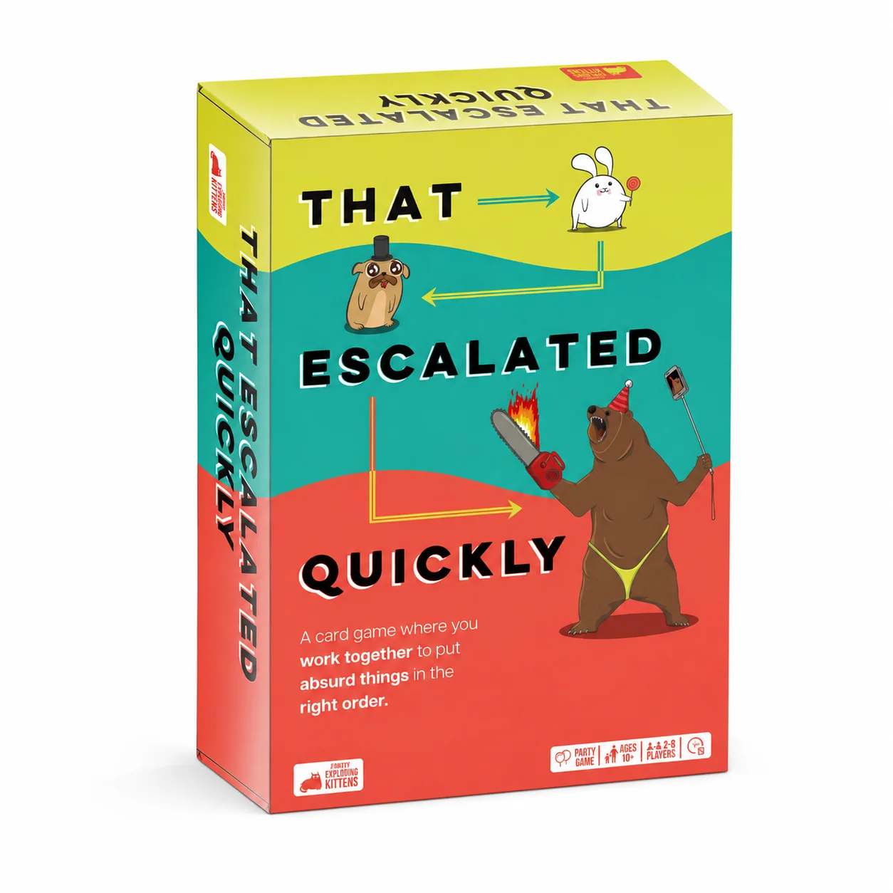 Quick Games Party - Jeu de cartes That Escalated Quickly,