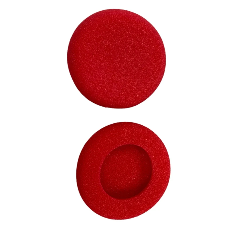 1Pair Portable Sponge Ear Pads Soft Exquisite Ear Tips Replacement Earmuff For Whatplus Retro Headphone Accessories