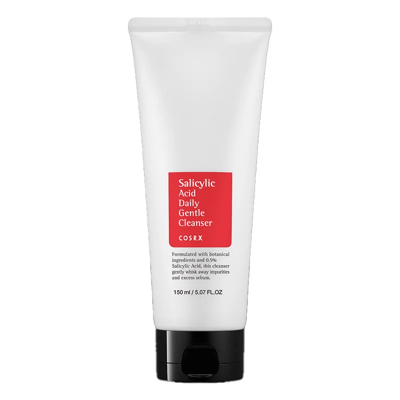 Limpiador Facial Diario Suave con Ácido Salicílico COSRX 150ml