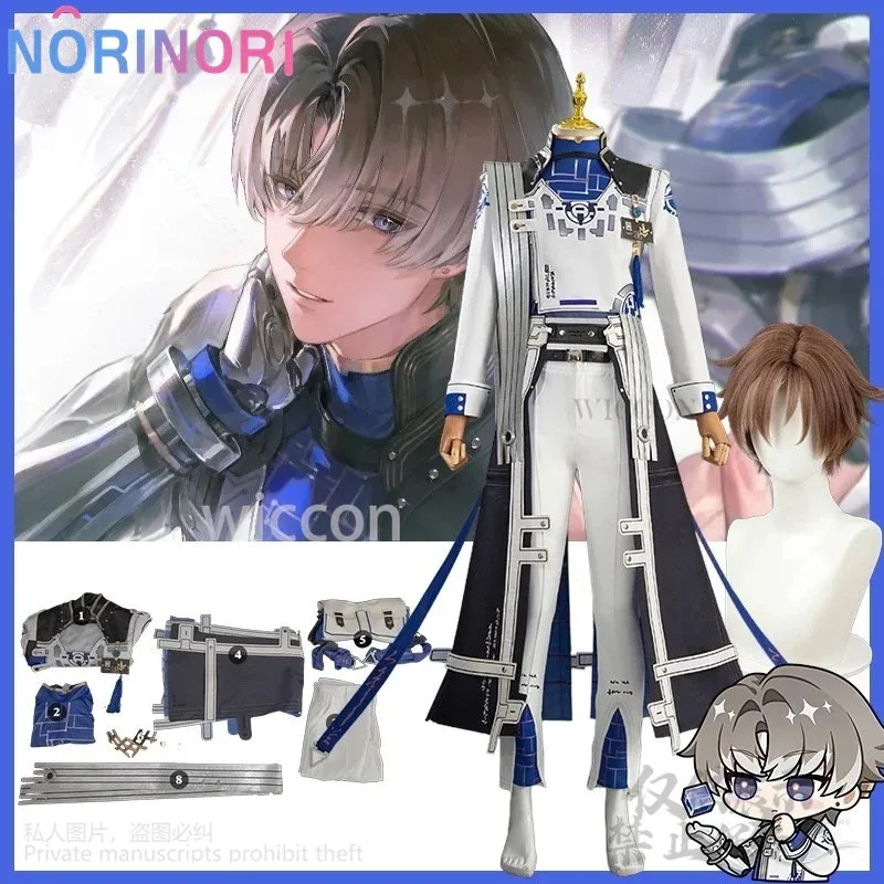 

Anime Game Wuthering Waves Cosplay Handsome Man Xiangli Yao Costume Fashion Uniforms Coat Wigs For Halloween Party Customized