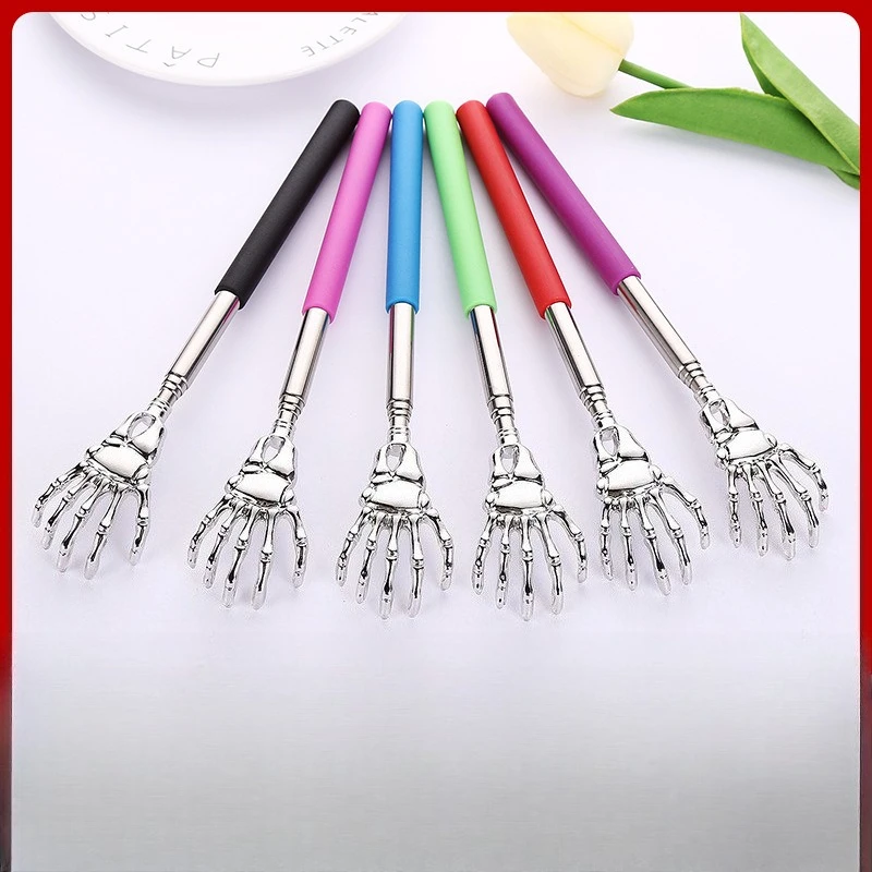 

Раздвижная скелетная подставка для рук — раздвижной массажер для рук из нержавеющей стали, портативный массажер для лап, подходит для использования взрослыми.