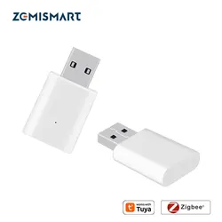 Tuya Zigbee Repeater Signal Amplifier Work with Smart Life App Tuya ZigBee Hub USB Wireless Expander Extend Zigbee Signal