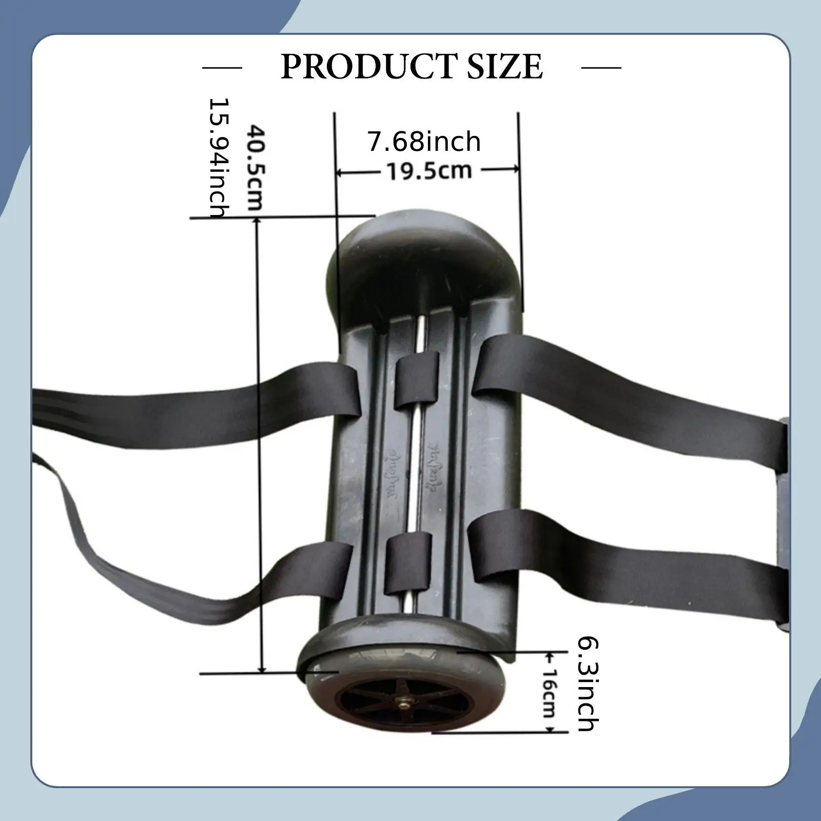 Upright Double Bass Cart for 1/10 to 4/4 Size Easy to Transport Adjustable Strap with Wheels