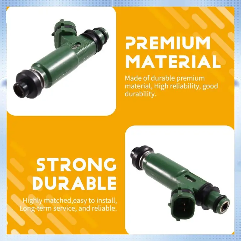 

A70R-4PCS Fuel Injectors 195500-3040 For Mazda Kia 1.8L L4 1997-1998