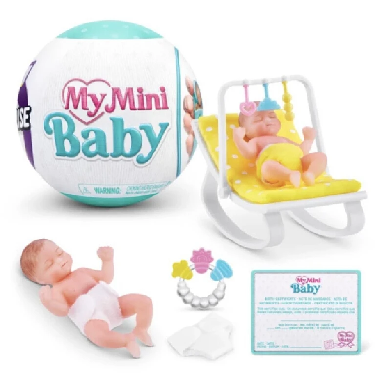 ZURU 2025 신제품 미니 베이비 볼 5 서프라이즈 볼 블라인드 박스 분해형 볼 어린이 및 소녀용 귀여운 장난감 휴일 생일 선물