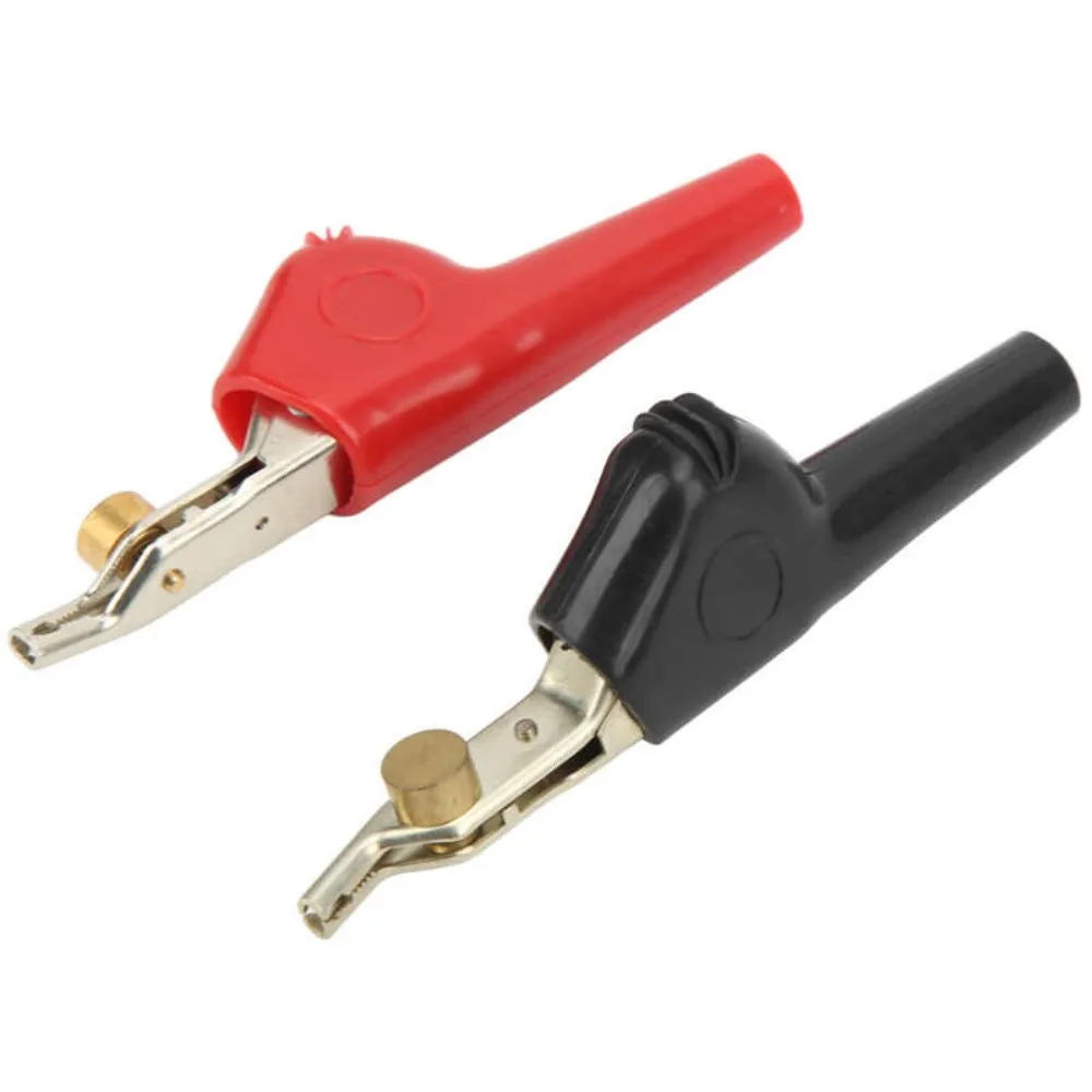 Car Repair Inspection Electric Fish Clip For Electrical Projects Test Clips Wire Crocodile Clip Alligator Clip Testing Clamps