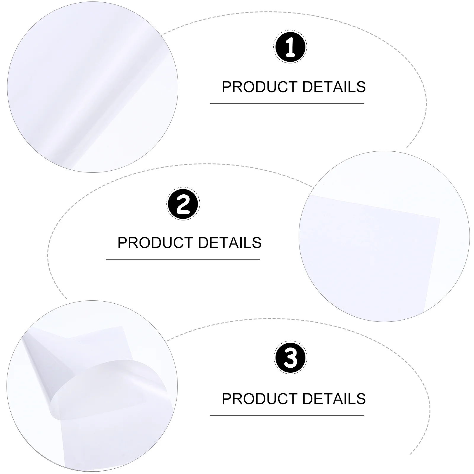 

200 Sheets Hair Coloring Paper Lightweight Hair Dyeing Separating Paper for DIY Highlights Barber Shop Tool Hairdressing Tool