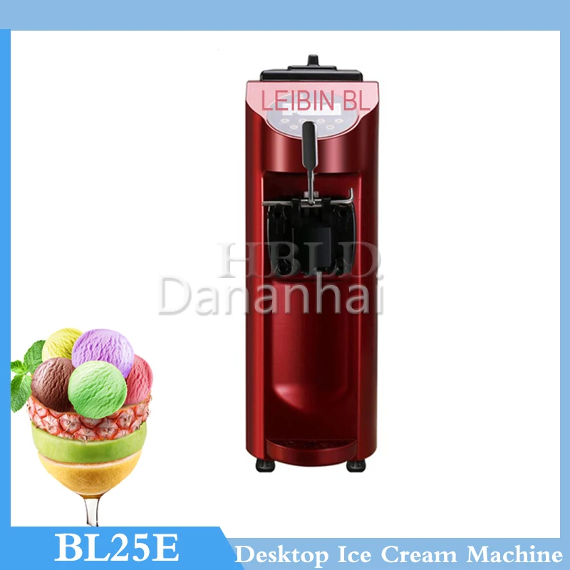 

Desktop Small Single Flavor Ice Cream Machine, Commercial Multifunctional Sweet Cone Machine