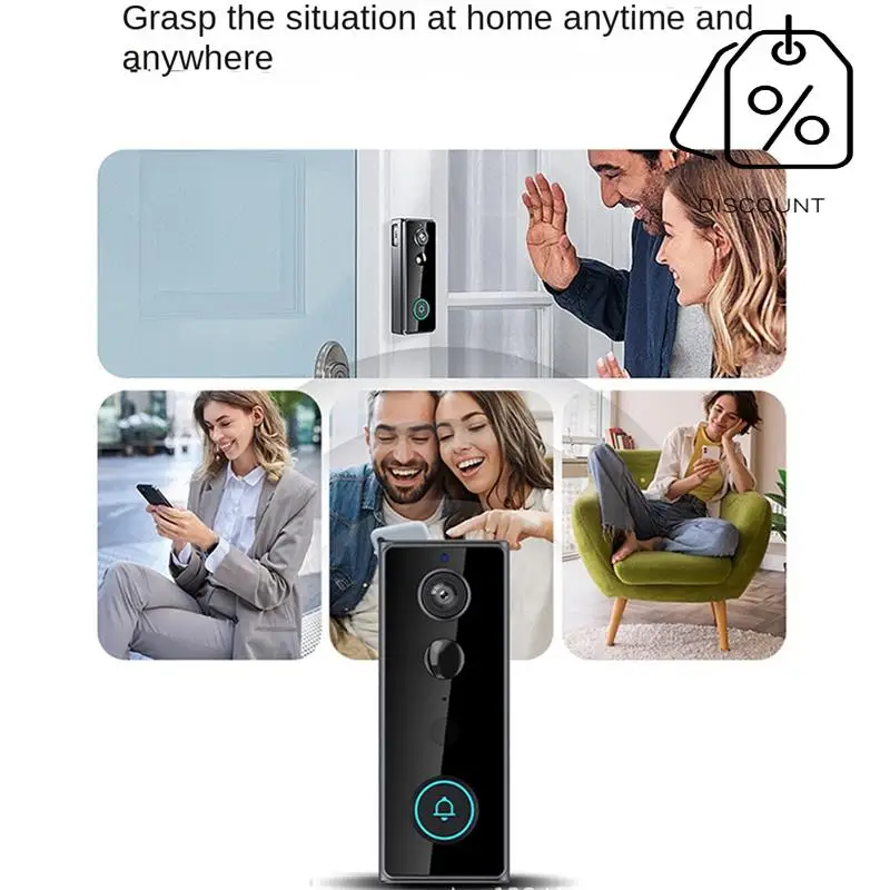 ABMF-جرس باب لاسلكي مع كاميرا جرس الباب كاميرا جرس الباب اللاسلكية كاميرا لاسلكية في الهواء الطلق