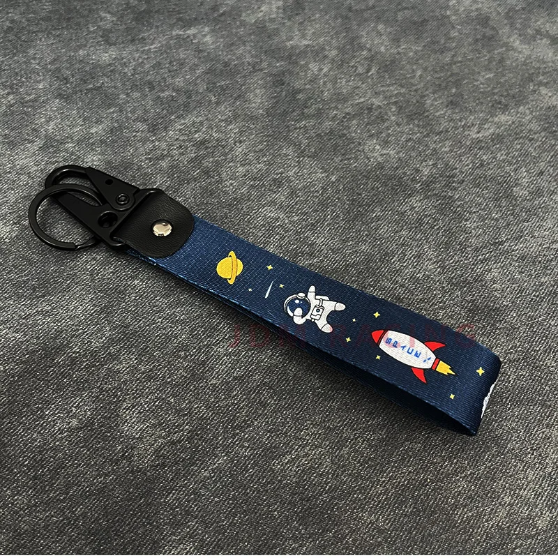 Mode Einfarbig Band Schlüsselbund Lanyard Business Geschenk Schlüssel Kette Männer Frauen Auto Schlüssel Strap Taille Brieftasche Schlüsselanhänger Schlüsselanhänger – Detail 19