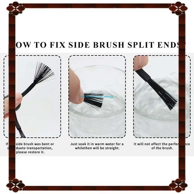 24-Hour Delivery 6PCS For Roborock S8 Maxv Ultra G20s Robot Vacuum Cleaner Double Roller Brush HEPA Filter Side Brushes Accessor