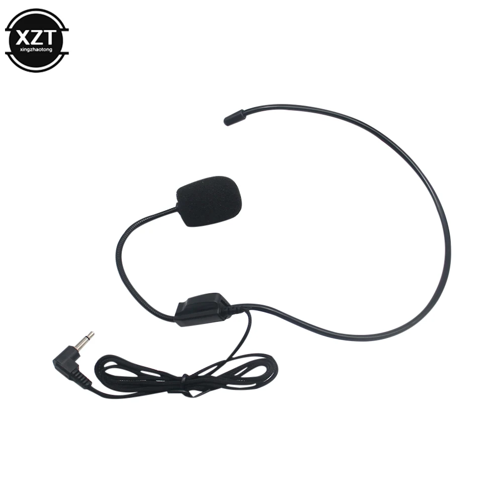 2023 Multi-function Microphone Portable 3.5mm Wired Microphone Headset Mono Microphone for Headphone Studio Conference Speaker