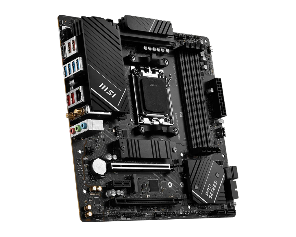 MSI B650 Motherboard PRO B650M-A WIFI Supports Ryzen 7 7700 7800x3d 7800x Ryzen 9 7900x 7900x3d 7950x3d Ryzen 5 7600 7500f 8600G