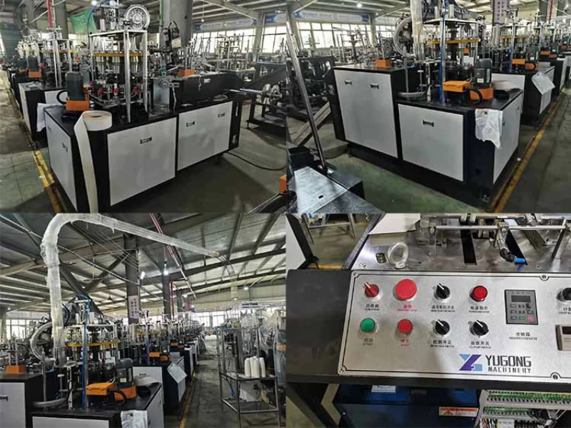 China New PLC Control Automatic Paper Cup Making Production Line 85Pcs/Min Middle Speed Paper Product Making Machine Sale Online