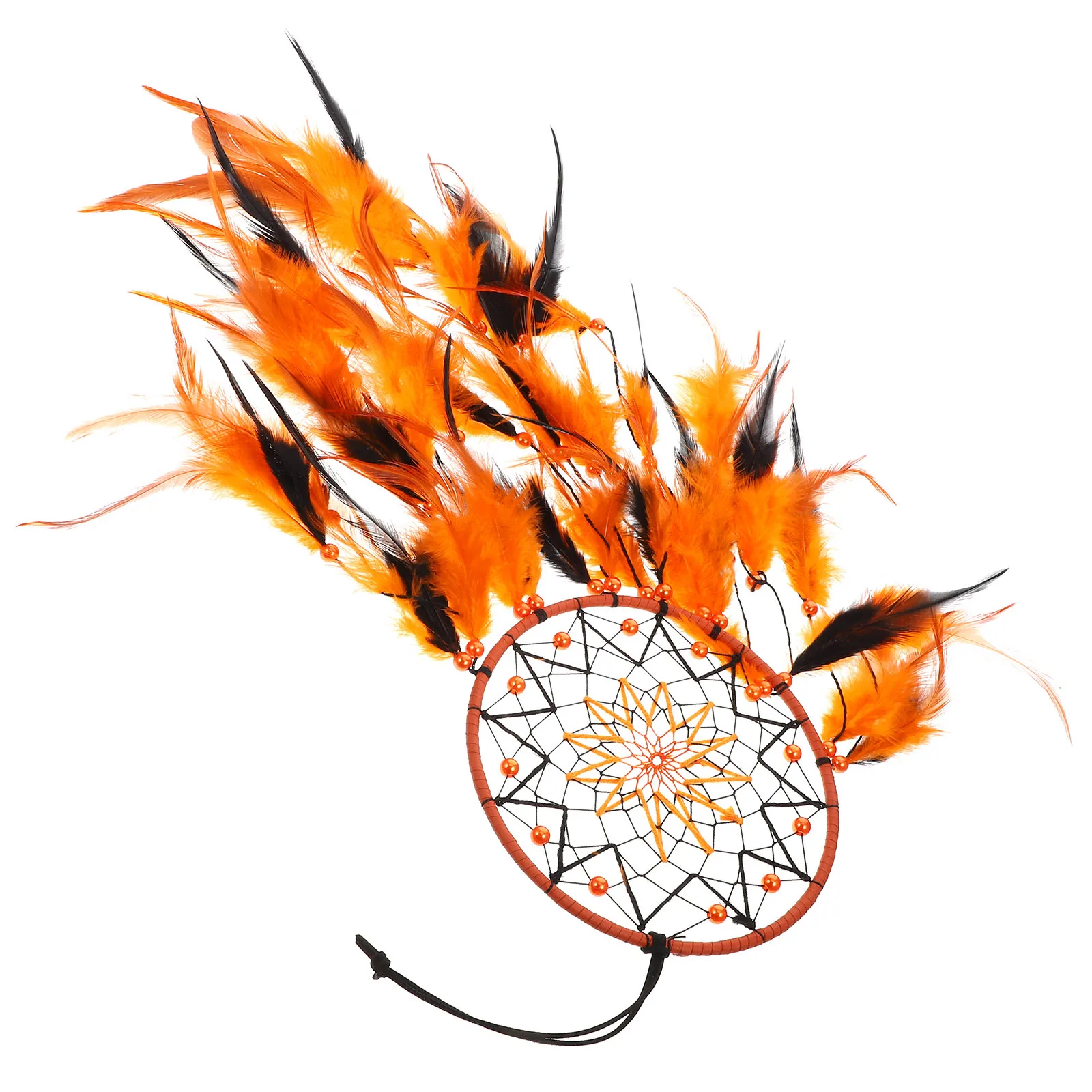 

Plume Dream Catcher Handmade Woven Wall Hanging Decor For Bedroom Balcony Garden Home Office Indoor Outdoor Unique Room