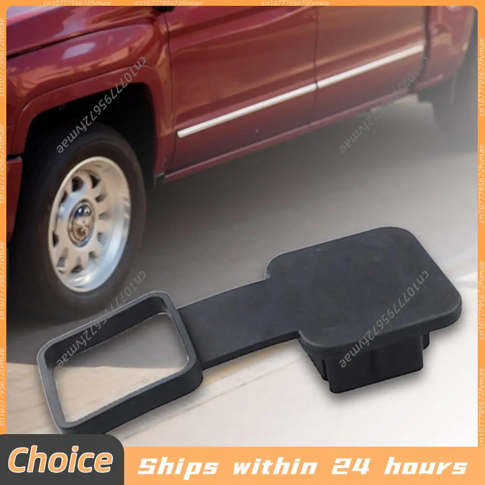 Trailer Hitch Receiver Cover Plug Dustproof Tube Cap Protector Trailer Hitch Cover 2 Inch Receiver Auto Square Plug