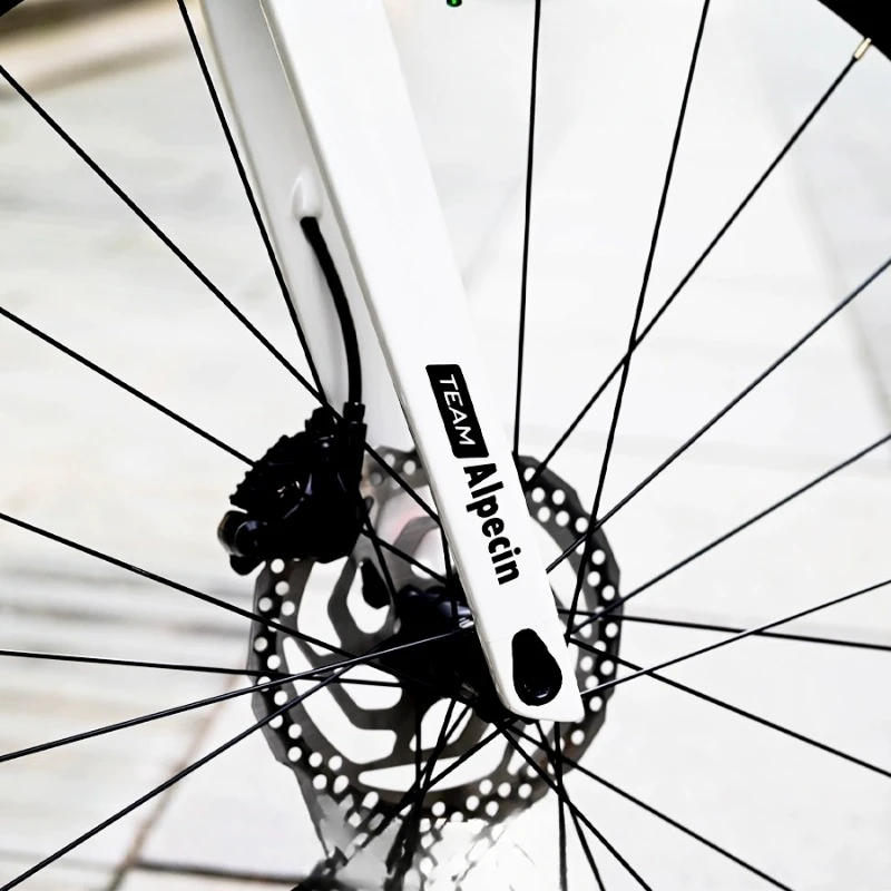 2PCS/SET Pro Cycling Team Logo Sticker, Waterproof Vinyl Decal for Bicycle Frame Fork
