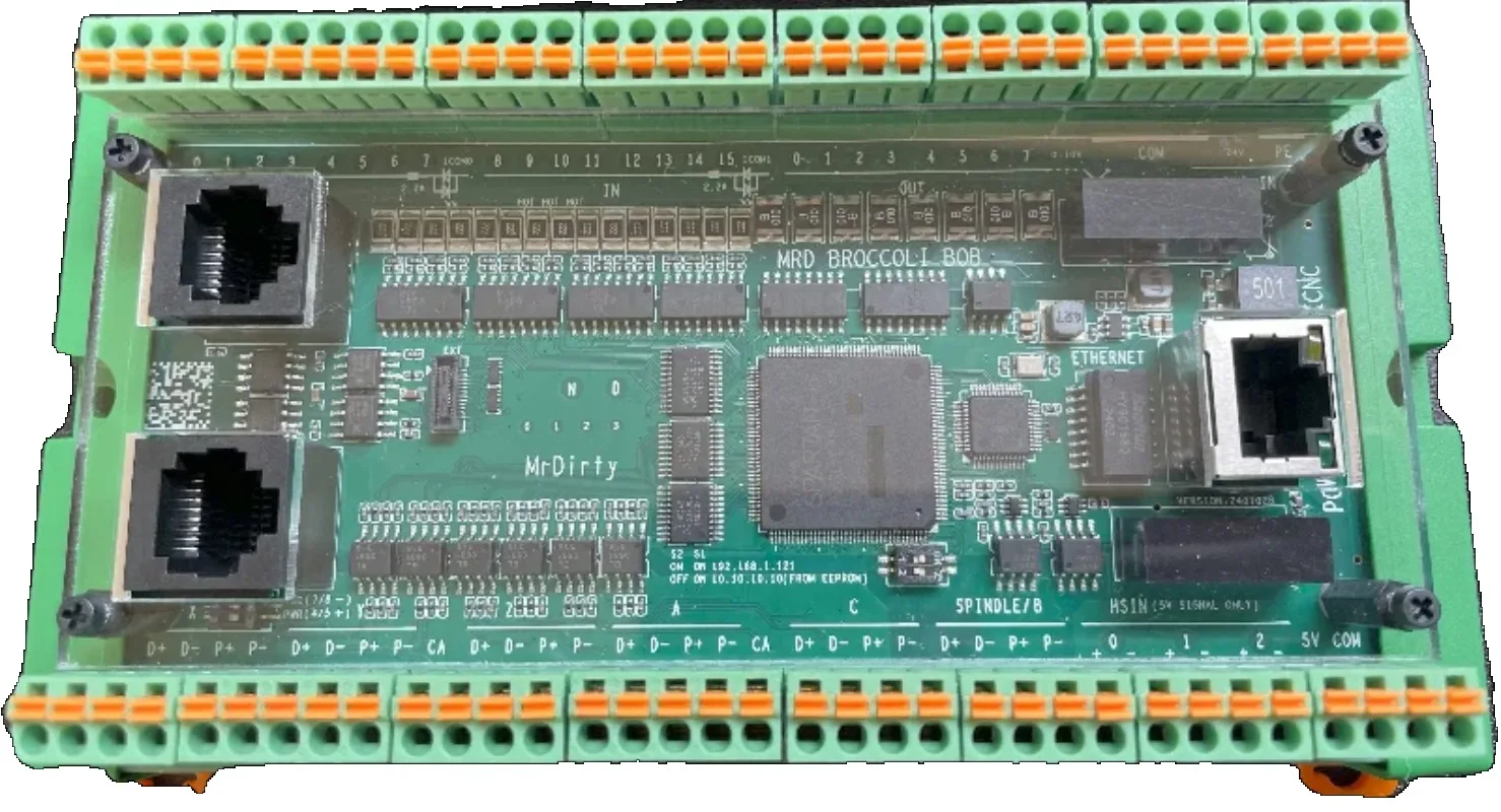 LinuxCNC FPGA Motion Controller Mesa7i93 Firmware MrDirty BROCCOLI BOB