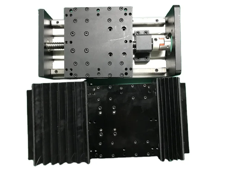 GX150-100mm Stroke SFU2005 Linear Guide Rail Linear Actuator System Dust Cover Linear Module Components for 80ST 90ST