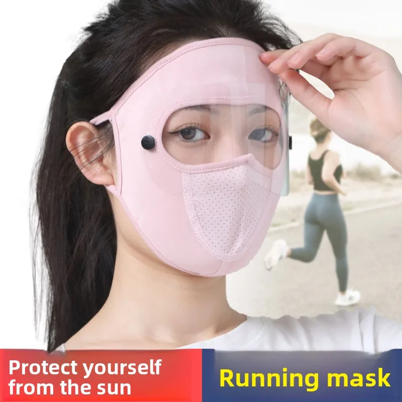 

ex Running Face Mask Desert Sunscreen Windproof Sandproof Vehicle Protection Dustproof Women's Cooking Oil Splatter