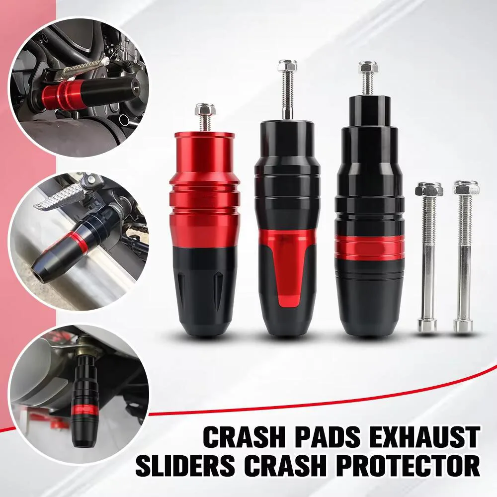 Exhaust Slider Crash Pads Falling Protection Anti-Drop Frame Slider For VOGE 525R 250RR 300RR 300AC 500AC 650DS 300 RR 500 AC
