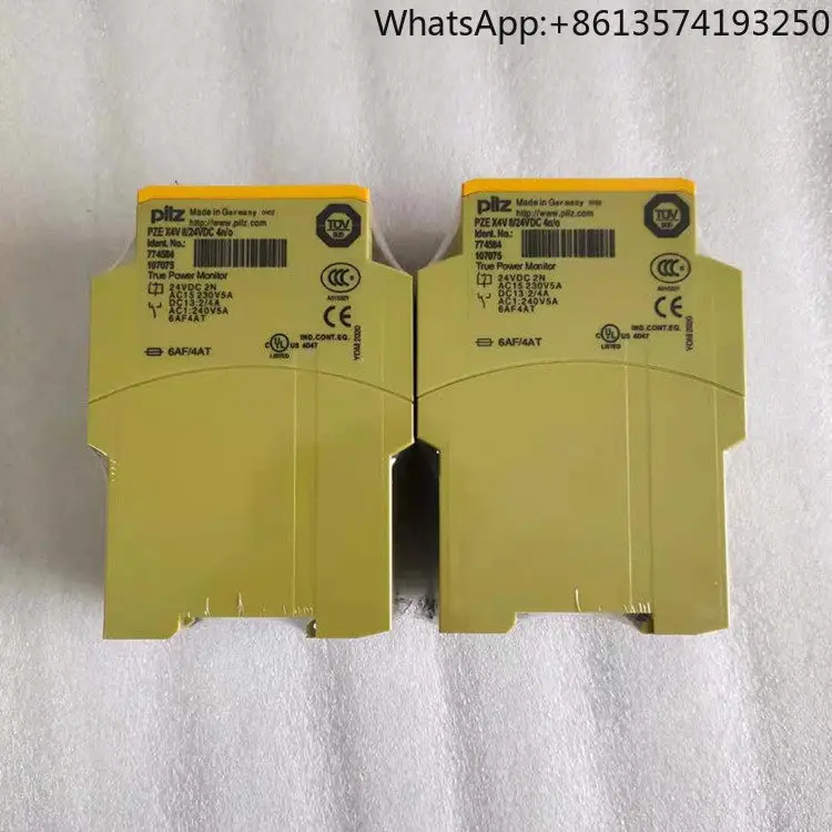 PiLZ Pilz safety relay PZE X4V8 DC24V number 774584