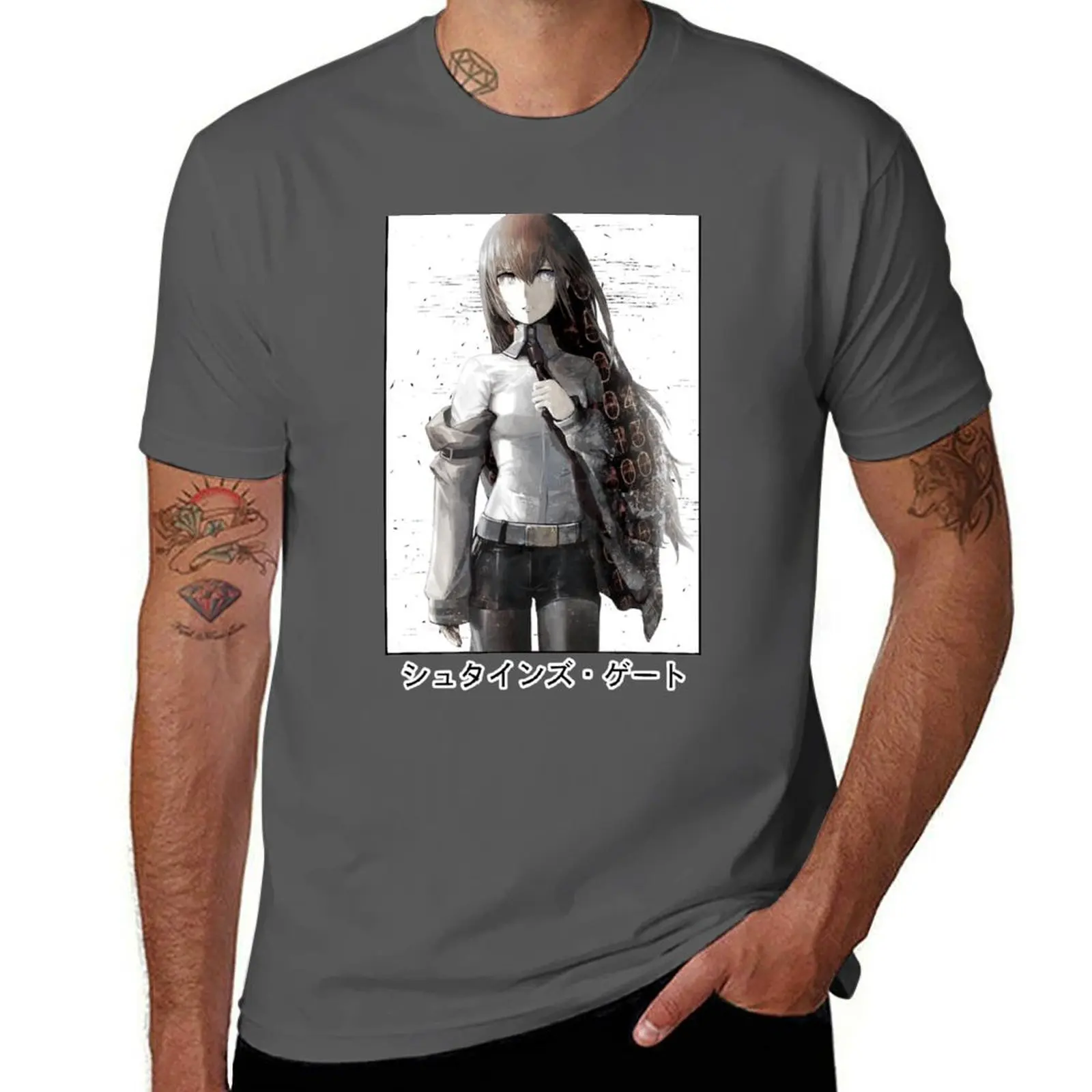 

Steins Gate T-Shirt High Elasticity Sports Tee Shirt