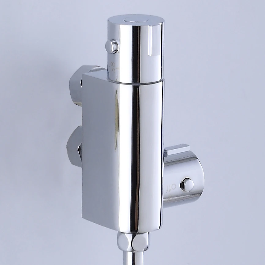 مسدس رش المرحاض النحاسي مع تنظيم بارد وساخن ودرجة حرارة ثابتة للجسم الرئيسي للتنظيف الذاتي وغسالة للنساء #1